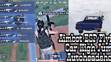 He is hacking Aimbot,Esp,Flying Car,high jump😱😱😱 | EvoX TheGamer
