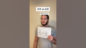 3/4 vs 6/8 #music #musician #musictheory #timesignature #math #musicmemes #musichumor