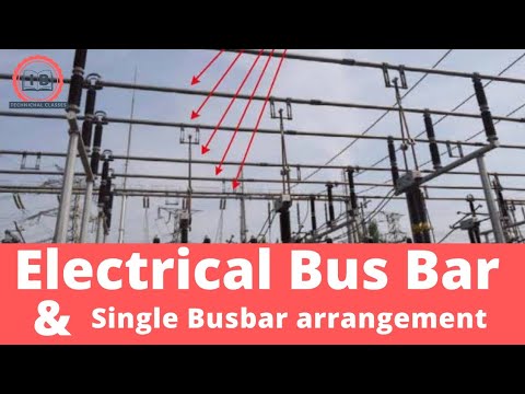 What Is Bus-Bar | What Is Single Busbar Arrangements| What Are Different  Type Of Busbar
