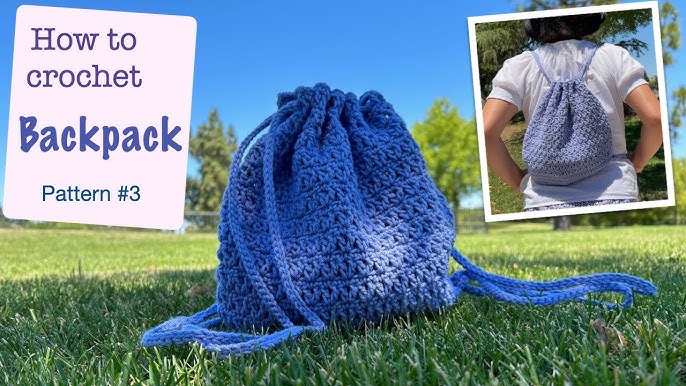 How to crochet Backpack 