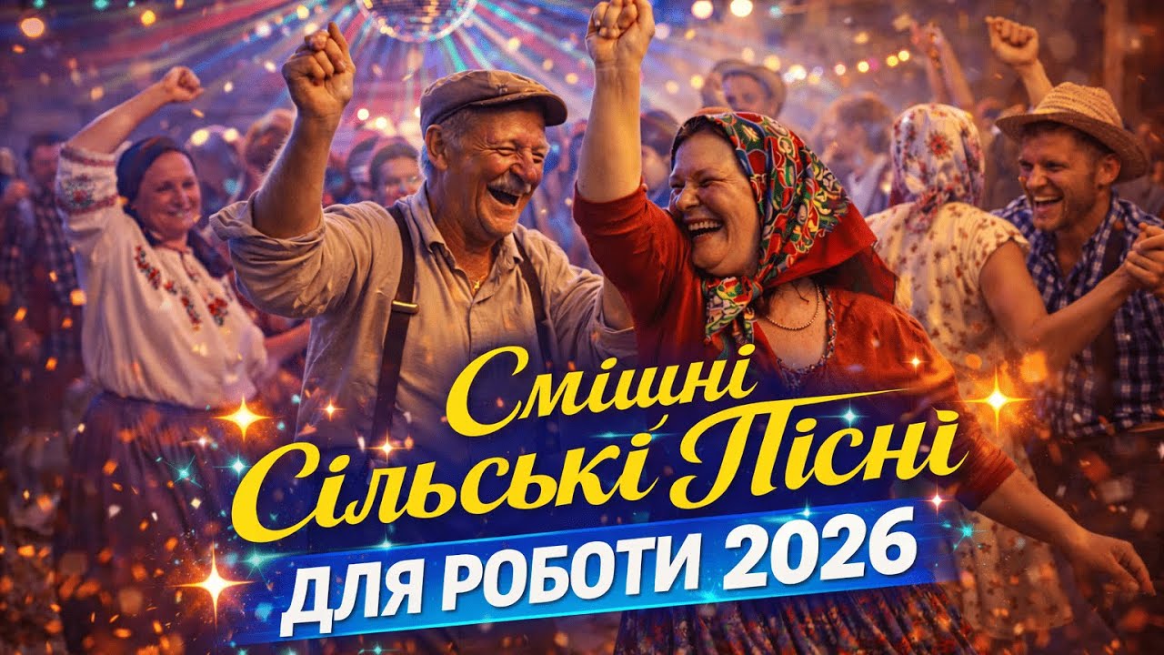 Веселі Сільські Пісні 2026 — Музика для Роботи і Гарного Настрою