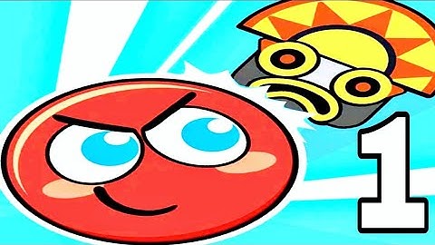 Red Bounce Ball Heroes - Walkthrough Part 1 Levels 1-11 - Android Gameplay