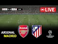 Epic Arsenal vs Atletico Madrid Clash | Champions League 2025/26 | Live Video Game Simulation ⚽