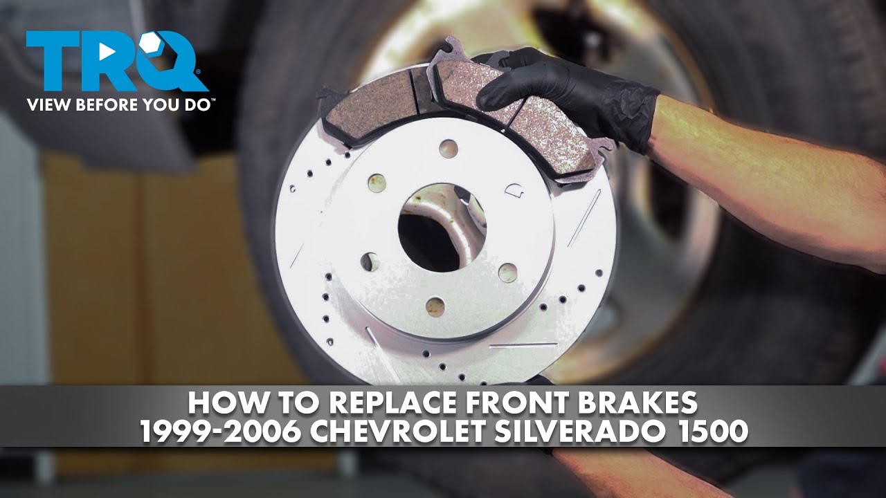 How to Replace Front Brakes 1999-2006 Chevrolet Silverado 1500 - YouTube