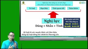 Nguyên tắc rèn nghị lực Dũng Nhẫn Tĩnh - thầy Trần Việt Quân