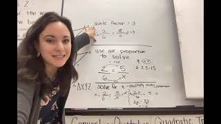 End of Lesson 6.6 - Using Scale Factor to find missing sides