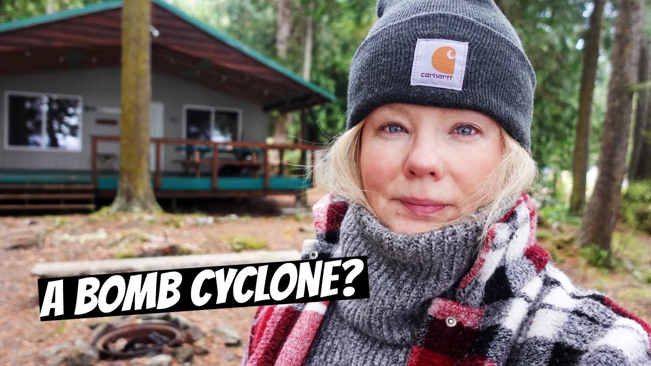 Alone In A Bomb Cyclone On A Remote Island In BC | Off-Grid | Broughton Archipelago | S01E21