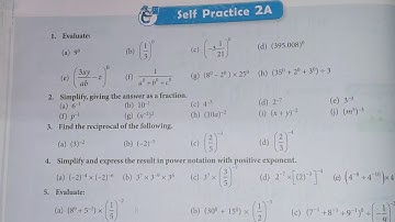 Class 8th subject Mathamatics Self Practice 2A part 1 by ANUJ YADAV SIR (18 7 20)
