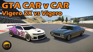 Vigero ZX vs Vigero - GTA 5 Car v Car Racing №14 screenshot 3