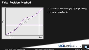 Root finding and optimization: Scientific Computing for Physicists 2017