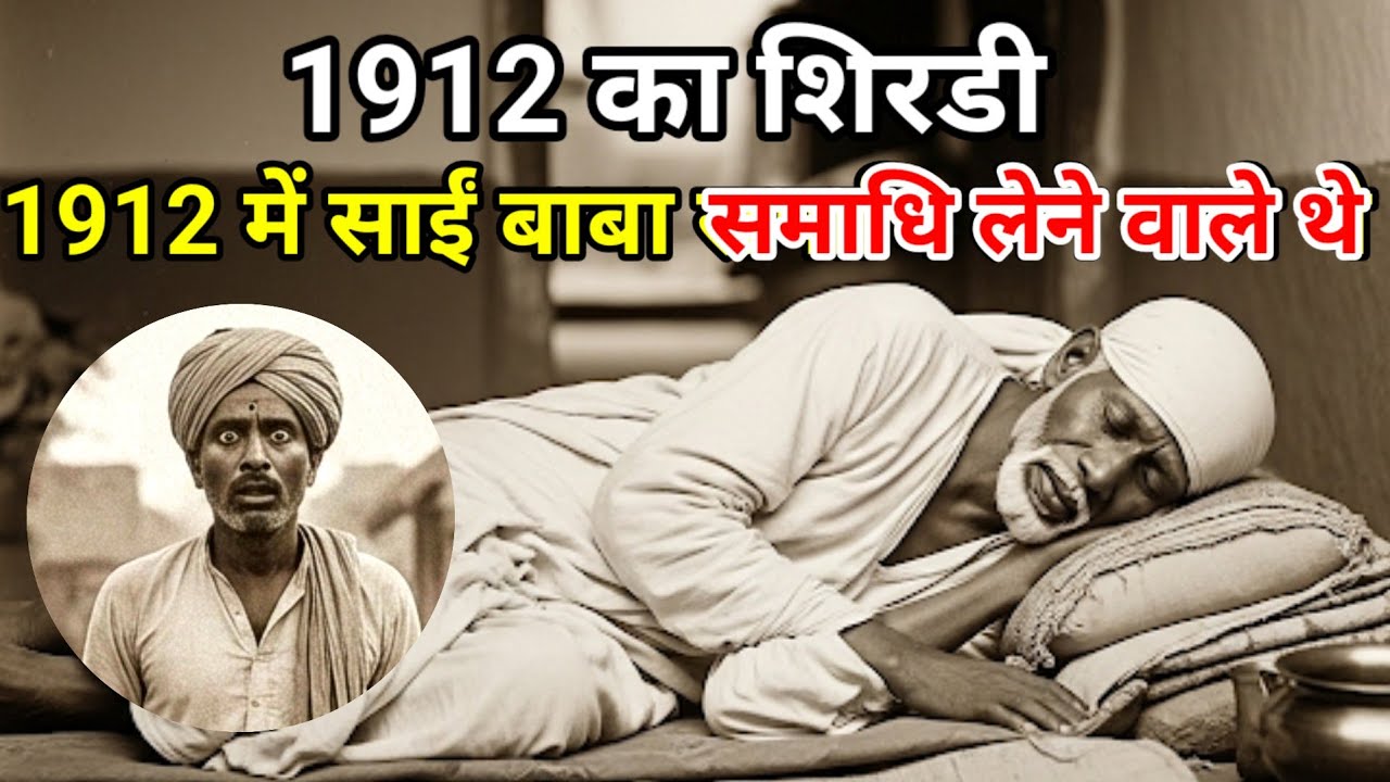 1912 में साईं बाबा समाधि लेने वाले थे 1912 का शिरडी unknown old story 