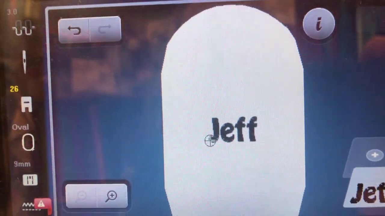 Embroidery Basics 101 part 2 what buttons to use, easy how to use 7 series embroidery screen Bernina