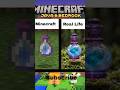 Minecraft items in real life #minecraft #minecraft in real life #minecraft rare items