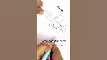 Maria name Signature Style//Best Signature idea #Viralshorts