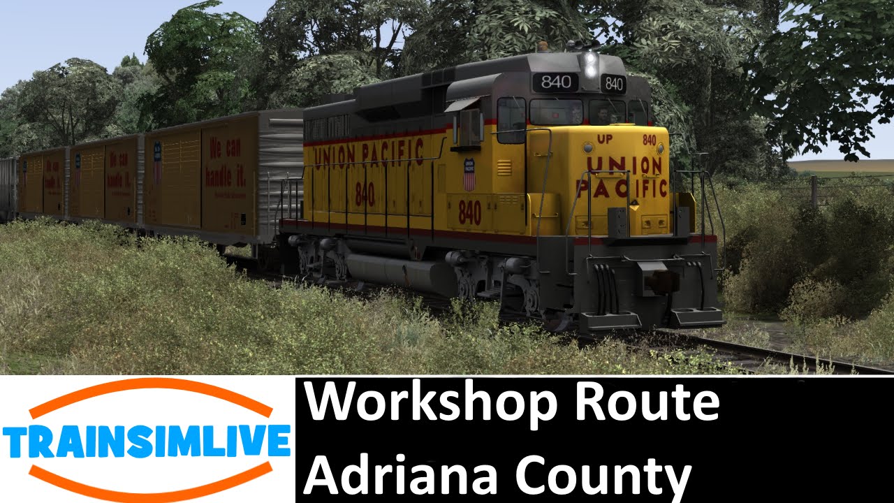 Let's Play Train Simulator 2016 - Adriana County