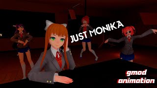 Just Monika | Trials for Monika | Garry's mod animation | DDLC