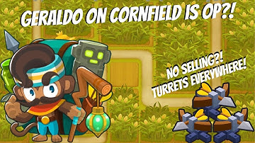 Geraldo + Cornfield = OP?! Bloons TD 6!