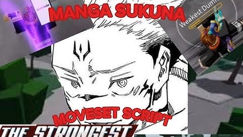 *NEW* ⛩️🔥SUKUNA MANGA  MOVESET SCRIPT OP | BLACK FLASH | FUGA | CLEAVE | CUSTOM | AVATAR | VFX | SFX