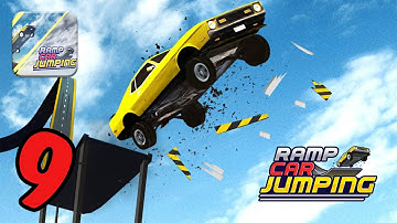 Ramp Car Jumping - Gameplay Walkthrough #9 - iOS Android