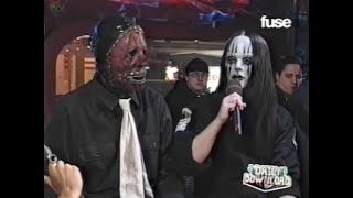 Chris Fehn and Joey Jordinson (RIP) from Slipknot on Fuse's 