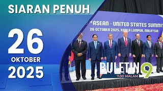 Paluan Kompang Iringi Pemimpin Ke Sidang Kemuncak ASEAN | Buletin TV9, 26 Oktober 2025