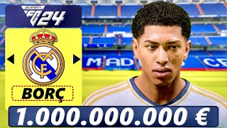 1 MİLYAR EURO BORÇLA ARDA GÜLERLİ REAL MADRİD REBUILD // EA FC 24 KARİYER MODU