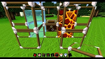 Minecraft 1.3.2 : How to make a Cobblestone Generator with Pistons | HD