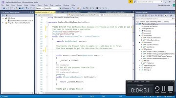Asp net core web Api  Async programming