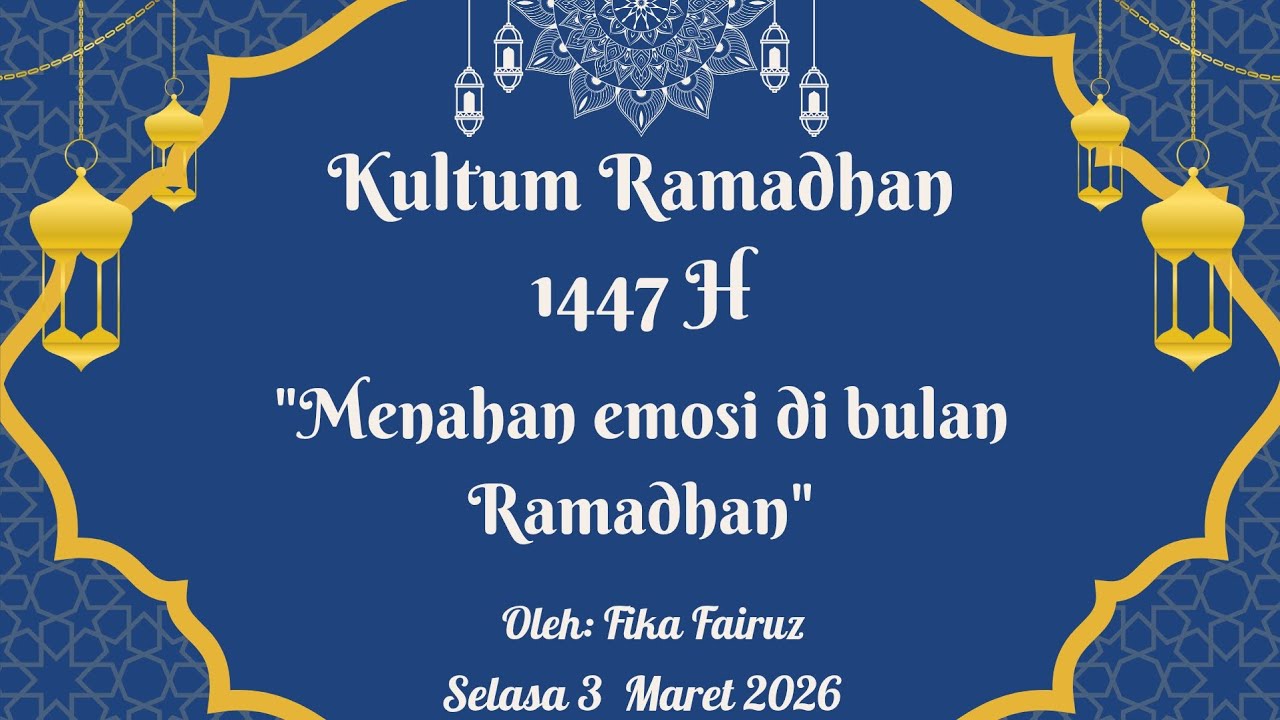 KULTUM RAMADHAN✨| 