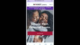 How To Apply For Rocket Loans $2k - $45k | Soft Credit Check | Instant Guaranteed Pre-qualification. screenshot 3