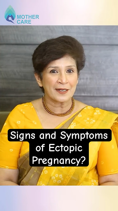 What Are the Signs and Symptoms of Ectopic Pregnancy? | Dr Supriya Puranik #ectopicpregnancy #shorts
