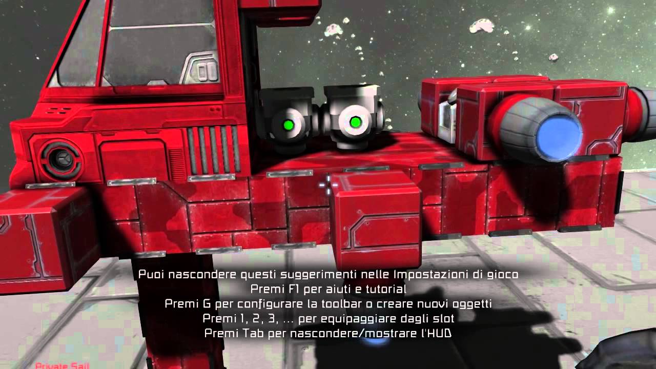 Space Engineers gameplay ita Smerigliatrice e Tutorial - YouTube