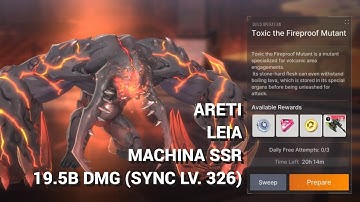 19.5B DMG (Sync Lv. 326) with Machina SSR, Guild OC Toxic Fireproof Mutant - Starseed Asnia Trigger 