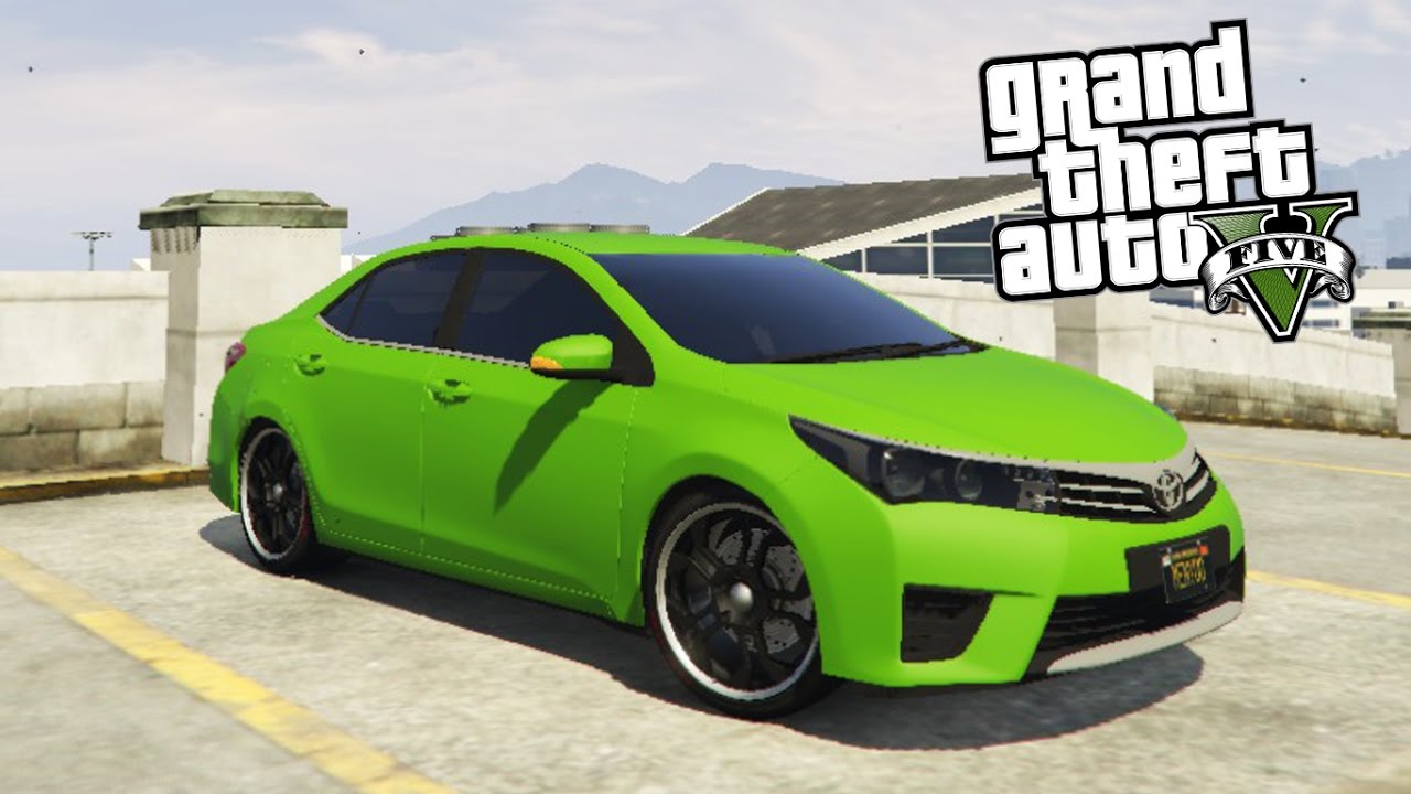 Toyota corolla gta 5