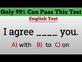 only 99% Can pass This Test