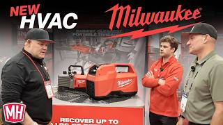 NO MORE CORDS! 🔌❌ Milwaukee's NEW HVAC Tools at AHR Expo 2026