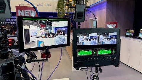 TVLogic 13.9" & F-10H Production Field Monitors First Look at IBC 2025