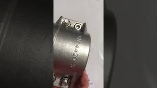 SS 316 DIN 2817 safety clamp