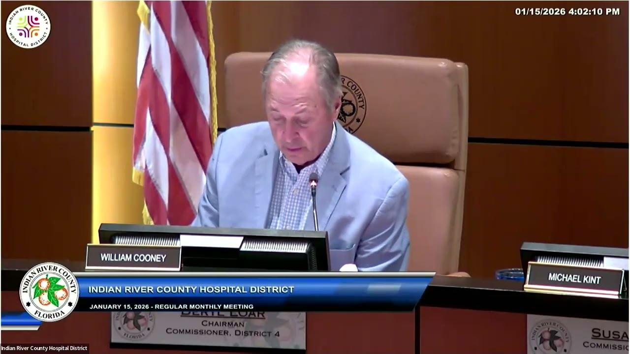 Regular Monthly Meeting: January 15, 2026