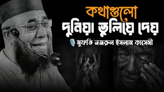 কথাগুলো দুনিয়া ভুলিয়ে দেয়!! মুফতি নজরুল ইসলাম কাসেমী নতুন লেকচার/ Mufti Nazrul Islam kasemi waz