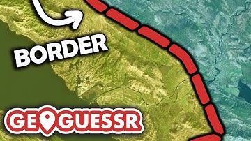 Recognizing BORDERS FROM ABOVE - GeoGuessr PLAY-ALONG