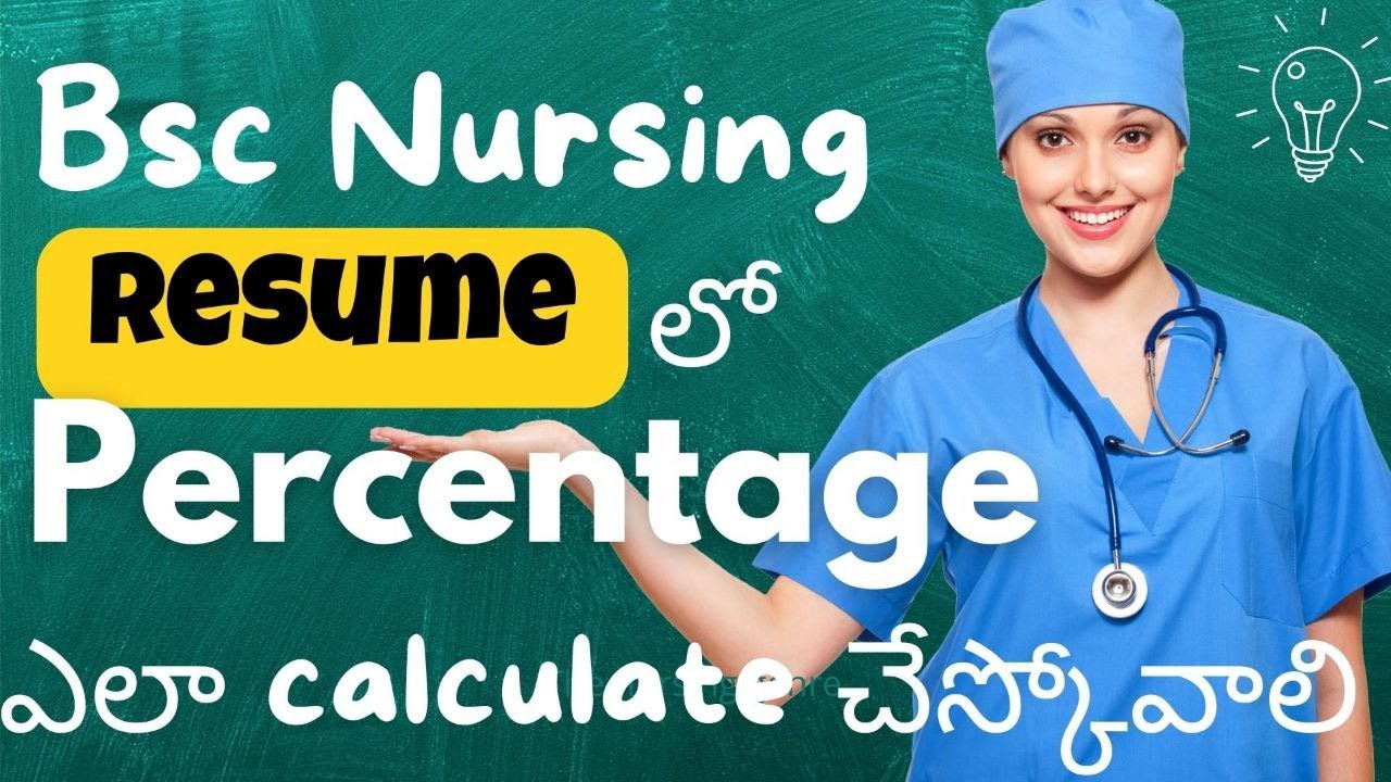 how-to-calculate-percentage-in-your-resume-bsc-nursing-students