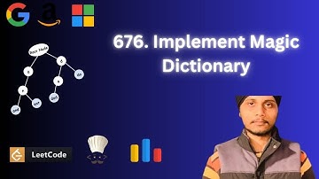 Leetcode-676. Implement Magic Dictionary | Trie Series