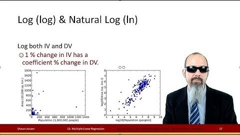 13.9 Multiple Linear Regression: Transformations