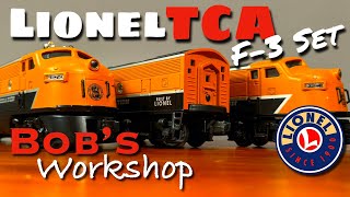 Lionel F-3 Train Collectors Association Shells From EBAY Installed On MPC Era Frames