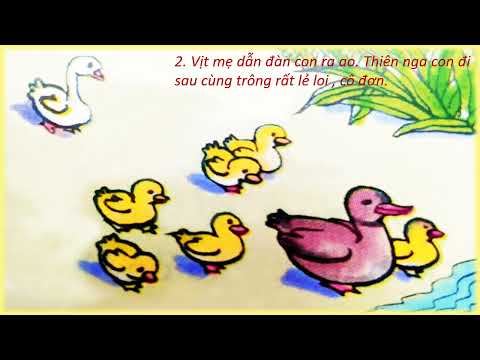 Video Con vịt xấu xí - kể chuyện lớp 4 | Kids Channel - YouTube