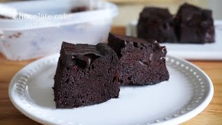 [材料3つ・チョコなし] レンジで3分だけ！絶品チョコケーキ作り方 No oven Chocolate cake 초코 케이크