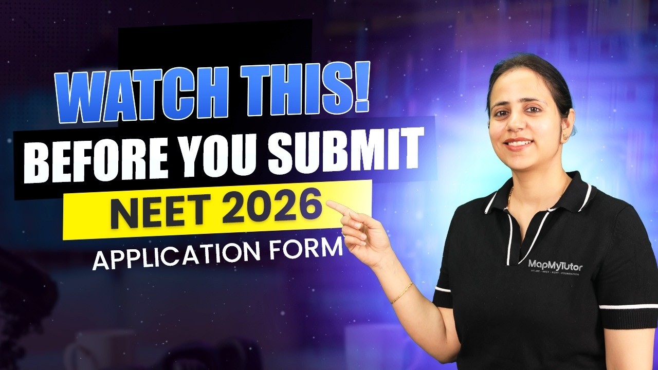 🔴 How to fill NEET Form 2026 Online | Step by Step Process | Important ...
