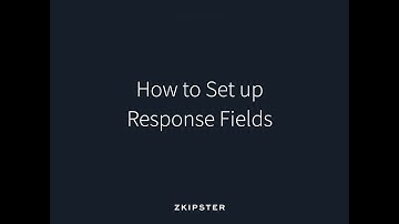 Online Invitation Management: How to Set up Response Fields | zkipster Tutorial