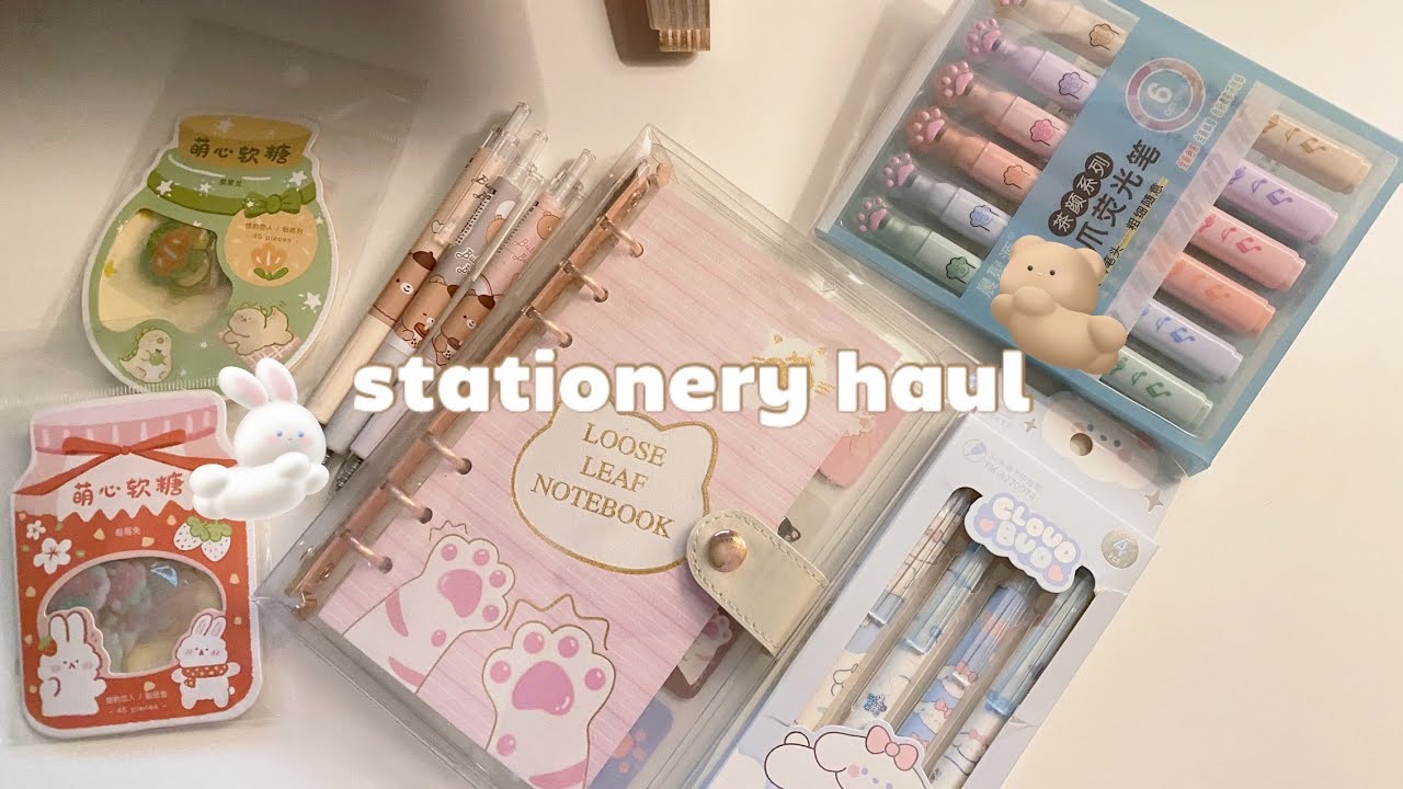 Top 10 Japanese stationery you didn't know you needed ✨🍰 